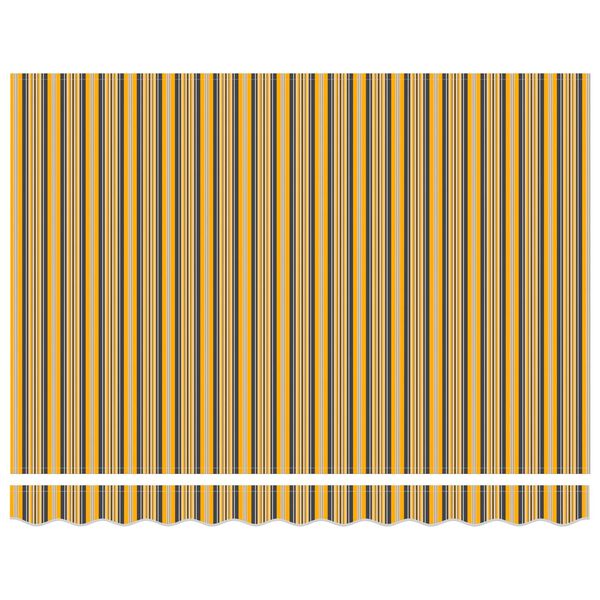 vidaXL Budsorovateln&eacute; zastře&scaron;en&iacute; Žlut&aacute; a &Scaron;ed&aacute; 300 x 250 cm