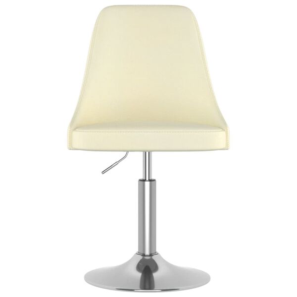 vidaXL Barov&aacute; židle kr&eacute;mov&aacute; textil