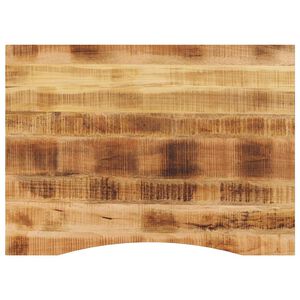 vidaXL Stoln&iacute; deska s v&yacute;řezem 100x80x2,5 cm masivn&iacute; hrub&yacute; mangovn&iacute;k