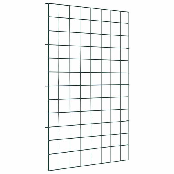 vidaXL Sada plotu na rybn&iacute;k 8 pcs Zelen&aacute; 50 x 80 cm Ocel