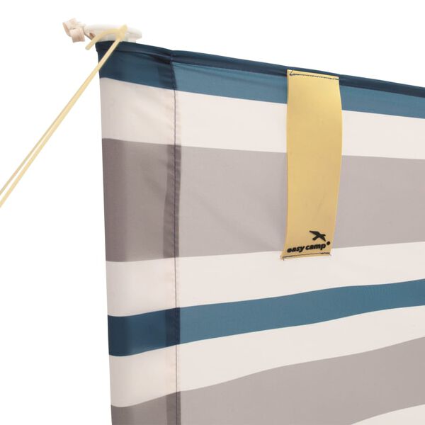 Easy Camp Pl&aacute;žov&aacute; z&aacute;stěna proti větru Shore modr&aacute; a p&iacute;skov&aacute;