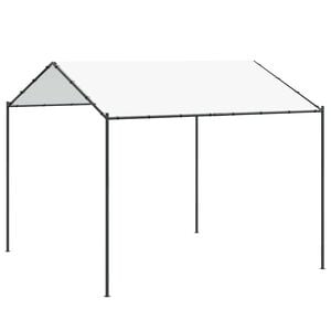 vidaXL Alt&aacute;n 4 x 4 x 2,6 m B&iacute;l&aacute; Ocel a polyester 180 gsm