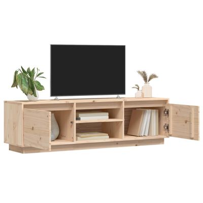 vidaXL TV skříňka 140 x 35 x 40 cm masivní borové dřevo