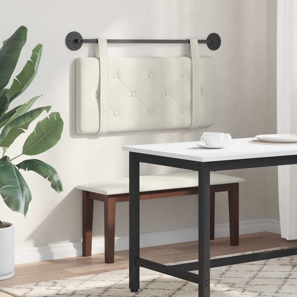 vidaXL Z&aacute;věsn&aacute; čeln&iacute; deska N&aacute;stěnn&yacute; Kr&eacute;mov&aacute; 90 x 55 x 5 cm samet