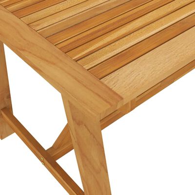 vidaXL Zahradní jídelní stůl 140 x 70 x 73,5 cm masivní akáciové dřevo
