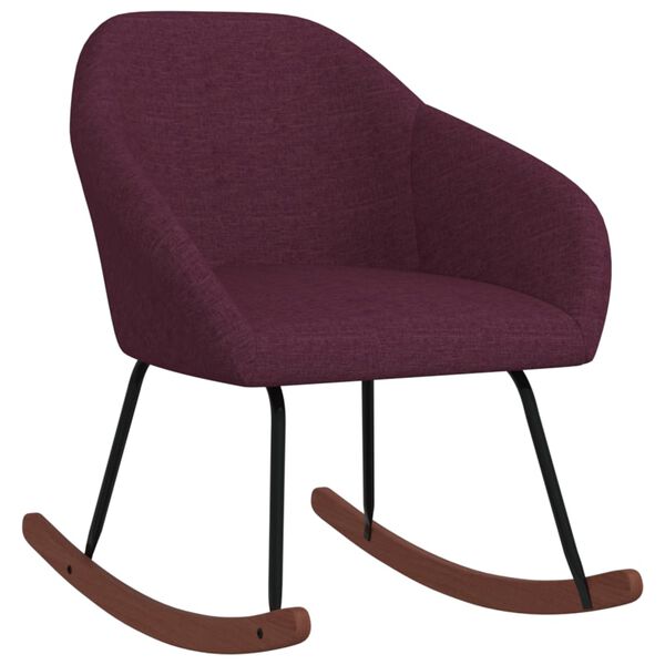 vidaXL Houpac&iacute; křeslo fialov&eacute; textil