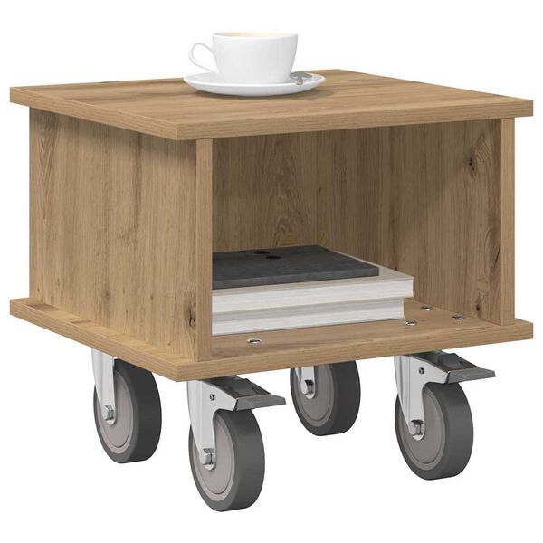 vidaXL Televizn&iacute; stojan Artisanov&yacute; dub 37 x 35 x 35 cm