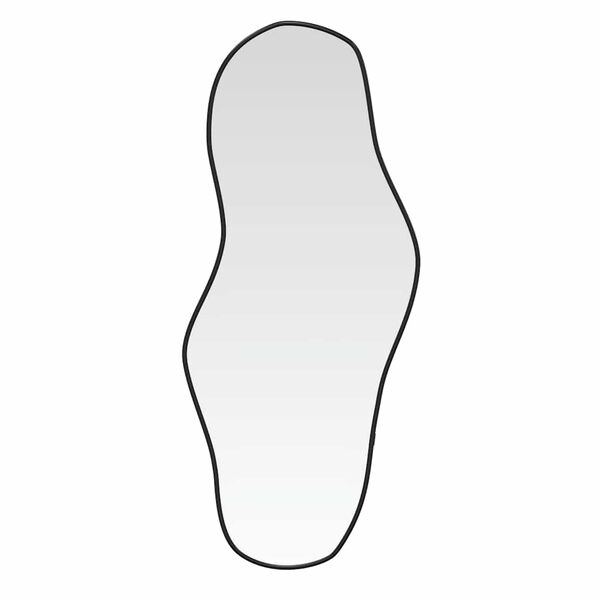 vidaXL N&aacute;stěnn&eacute; zrcadlo čern&eacute; 70 x 30 cm