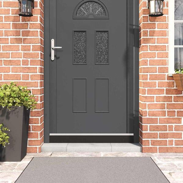 vidaXL Samolepic&iacute; &scaron;těrbiny na dveře 6 pcs Stř&iacute;brn&aacute; 100 cm