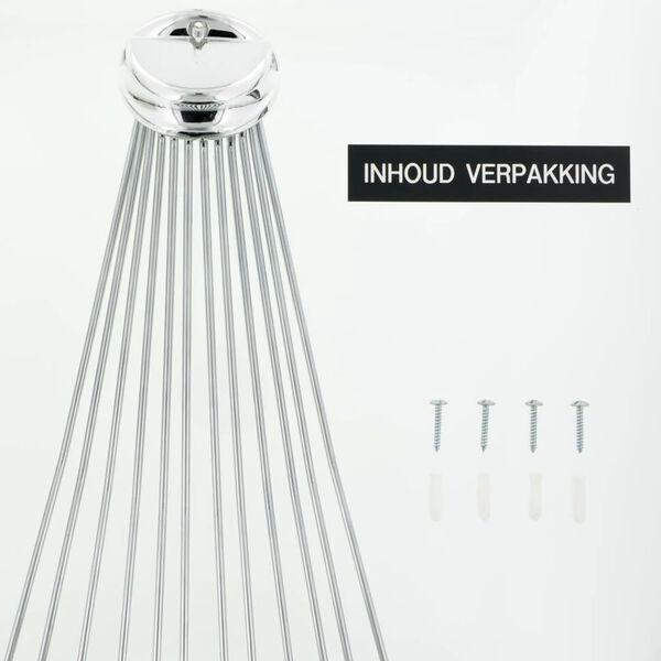 Sealskin Drž&aacute;k na sprchov&yacute; z&aacute;věs Umbrella rohov&yacute; chromovan&yacute;