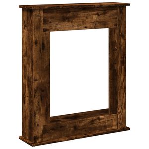 vidaXL Krbov&aacute; obestavba kouřov&yacute; dub 75 x 20 x 87,5 cm kompozitn&iacute; dřevo