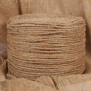 vidaXL Lano 100% juta 6 mm 500 m