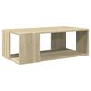 vidaXL Konferenčn&iacute; stolek dub sonoma 89,5x48x30 cm kompozitn&iacute; dřevo
