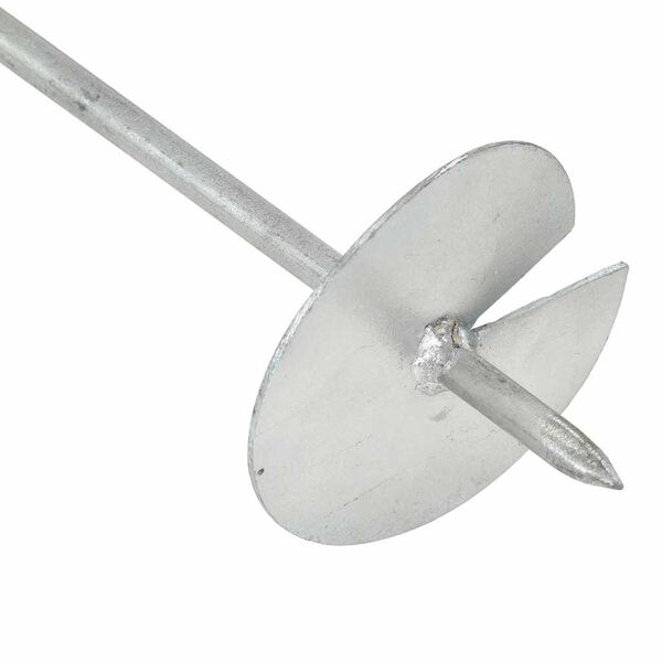 vidaXL Kotevn&iacute; kol&iacute;ky 10 ks 10 x 60 cm pozinkovan&yacute; kov