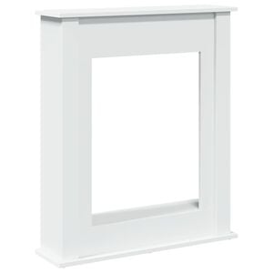 vidaXL Krbov&aacute; obestavba b&iacute;l&aacute; 75 x 20 x 87,5 cm kompozitn&iacute; dřevo