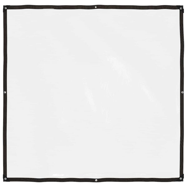 vidaXL Plachta s oky Transparentn&iacute; 2 x 2 m Polyethylen