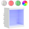 vidaXL Př&iacute;born&iacute;k s LED osvětlen&iacute;m b&iacute;l&yacute; 60,5 x 37 x 67 cm