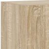 vidaXL N&aacute;stěnn&aacute; TV skř&iacute;ňka s LED osvětlen&iacute;m dub sonoma 30,5x35x70 cm