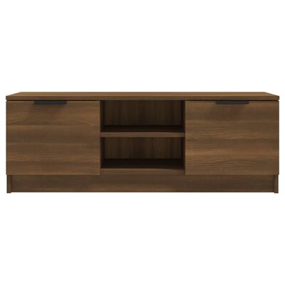 vidaXL TV skříňka hnědý dub 102 x 35 x 36,5 cm kompozitní dřevo