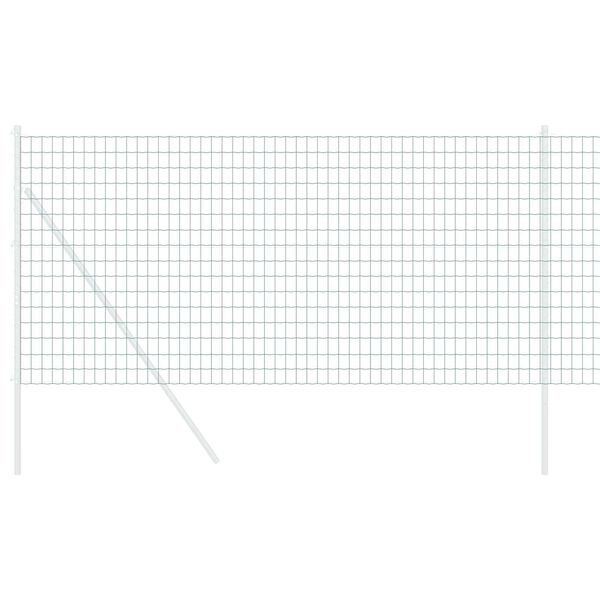 vidaXL Euro plot Zelená 1 x 25m Železo potažené PVC
