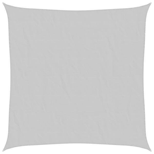 vidaXL St&iacute;nic&iacute; plachta světle &scaron;ed&aacute; 7 x 7 m 100% polyester oxford