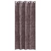 vidaXL Sametov&eacute; z&aacute;věsy se z&aacute;clonami 2 pcs Hněd&aacute; 245 x 140 cm samet