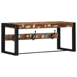 vidaXL Vě&scaron;&aacute;k na kab&aacute;ty v&iacute;cebarevn&eacute; 80x35x35 cm recyklovan&eacute; dřevo