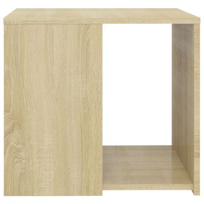 vidaXL Odkládací stolek dub sonoma 50 x 50 x 45 cm dřevotříska