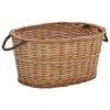 vidaXL Ko&scaron; na dřevo s držadly 56 x 40 x 28 cm př&iacute;rodn&iacute; vrba
