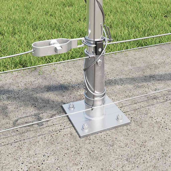 vidaXL Plotov&yacute; sloupek. Pozinkovan&yacute; 50 x 0,8 m Ocel