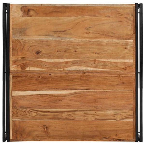 vidaXL Konferenčn&iacute; stolek 100x100x35 cm Masivn&iacute; dřevo Ak&aacute;cie