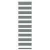 vidaXL Zebra roleta tmavě &scaron;ed&aacute; 45x100 cm &scaron;&iacute;řka l&aacute;tky 40,9 cm polyester