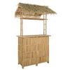 vidaXL Venkovn&iacute; barov&yacute; stůl Př&iacute;rodn&iacute; 115 x 95 x 215 cm Bambus
