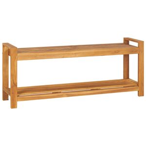 vidaXL Lavice 120 cm masivn&iacute; teakov&eacute; dřevo