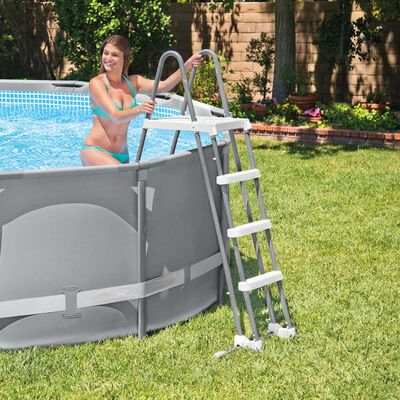 Intex Bezpečnostní bazénové schůdky 4stupňové 122 cm