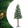 vidaXL &Uacute;zk&yacute; v&aacute;nočn&iacute; stromeček Zelen&aacute; 150 cm
