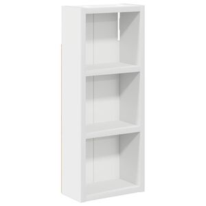 vidaXL Koupelnov&aacute; n&aacute;stěnn&aacute; skř&iacute;ňka B&iacute;l&yacute; 20 x 10 x 50 cm