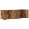 vidaXL N&aacute;stěnn&eacute; TV skř&iacute;ňky 4 ks star&eacute;ho dřeva kompozitn&iacute; dřevo