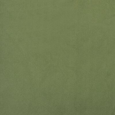 vidaXL 2místná rozkládací pohovka světle zelená samet