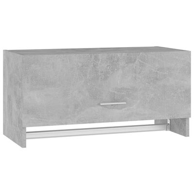 vidaXL Šatní skříň betonově šedá 70 x 32,5 x 35 cm dřevotříska