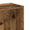 vidaXL Knihovna old wood 80 x 24 x 76 cm kompozitn&iacute; dřevo