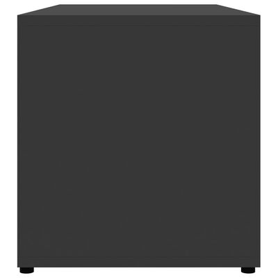 vidaXL TV stolek šedý 80 x 34 x 36 cm dřevotříska