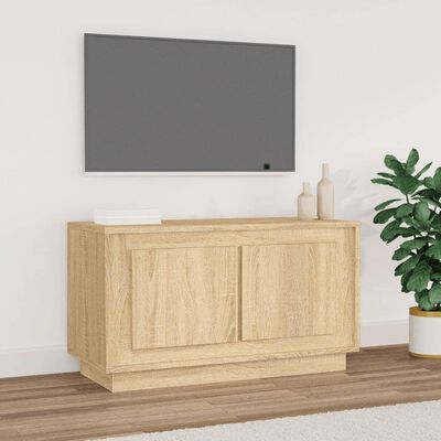 vidaXL TV skříňka dub sonoma 80 x 35 x 45 cm kompozitní dřevo