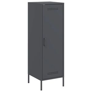 vidaXL Skř&iacute;ň highboard antracitov&aacute; 36 x 39 x 113 cm ocel