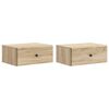 vidaXL N&aacute;stěnn&yacute; nočn&iacute; stolek 2 pcs Dub sonoma 49 x 34,5 x 20 cm
