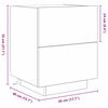 vidaXL Nočn&iacute; skř&iacute;ňka 2 pcs Čern&yacute; dub 45 x 40 x 55 cm kompozitn&iacute; dřevo