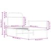 vidaXL R&aacute;m postele bez matrace 80x200 cm dub sonoma kompozitn&iacute; dřevo