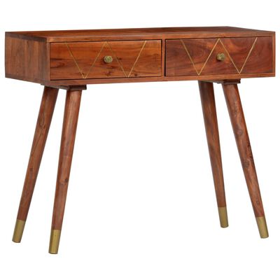 vidaXL Konzolový stolek 90 x 35 x 76 cm masivní akáciové dřevo