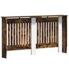 vidaXL Kryt radiátoru Kouřový dub 152 x 19 x 81,5 cm kompozitní dřevo