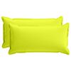 vidaXL Povlak na pol&scaron;t&aacute;ř 2 ks HOUTEN Jasně zelen&aacute; 40 x 70 cm Polyester